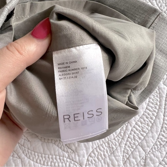 REISS - Aleggra Pencil Skirt - Gray - Picture 9 of 14